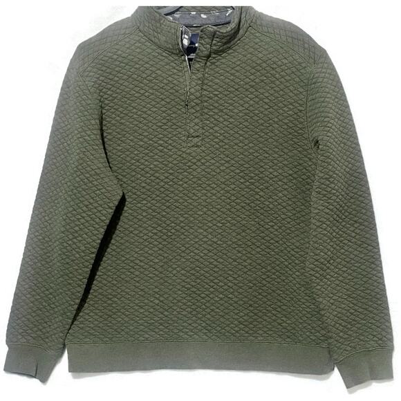 Tommy Bahama Pullover Sweater Men's Large Green Cotton Polyester Blend - Picture 1 of 6